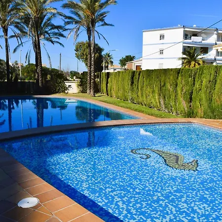 Estudio Con Piscina A 80 Metros De La Playa Les Deveses - Apartament